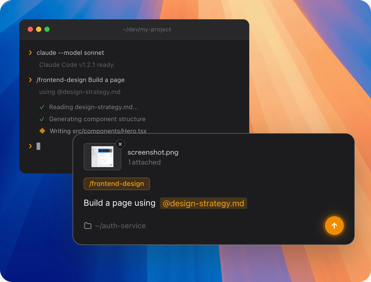 Relaybox panel with terminal